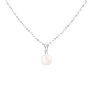 Splendid Pearls
Sterling Silver Diamond Accented 7